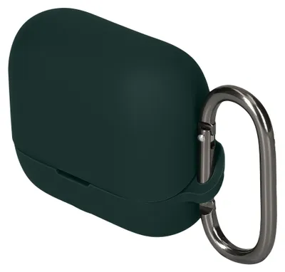 Produktbild von kwmobile Schutzhülle für EarFun Air Pro 4+ / Air Pro 4 Plus Hülle - TPU Silikon Case für Kopfhörer Ladecase - stoßfestes Cover mit Karabiner -