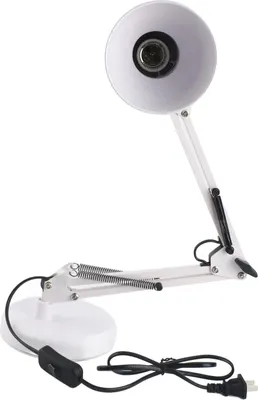 Productafbeelding van Vouwbare bureaulamp, beschermt de ogen, geschikt voor studeren, LED, met clip, voor studenten, lezen, werk, nachtkastje, voor studeerkamer, slaapkamer