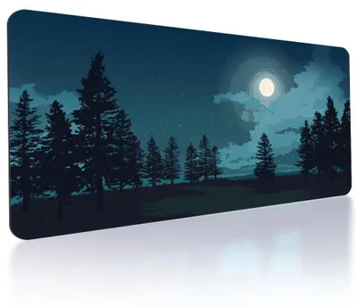 Obrázok produktu pre Podložka pod klávesnicu a myš, protišmyková základňa, 40 x 80 cm, veľká herná podložka pod myš