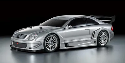 Produktbild von 1:10 RC Mercedes-Benz CLK AMG 2002 TT-02 Allrad Bausatz Modell