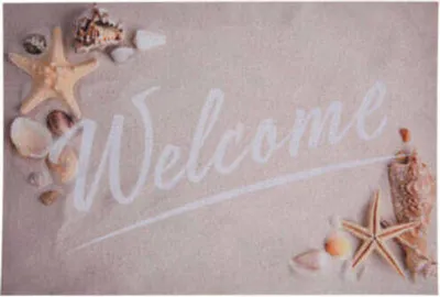 Obrázek produktu pro Rohožka WELCOME, 58 x 38, mušle