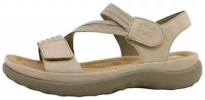 Immagine prodotto di Scarpe da donna Rieker Morelia/Ribbonstretch, sandali beige, modello casual