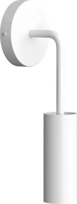 Immagine prodotto di Creative Cables - Fermaluce Metal, lampada a muro in metallo con estensione curva e paralume Tub-E14