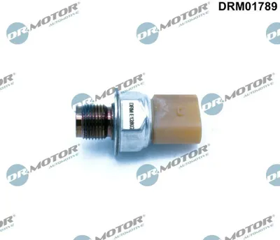 Produktbild von DR.MOTOR AUTOMOTIVE DRM01789 Kraftstoffdrucksensor für VW GOLF VI (5K1) Polo Schrägheck (6R1, 6C1) TOURAN (1T1, 1T2) für AUDI A4 Avant (8K5, B8)