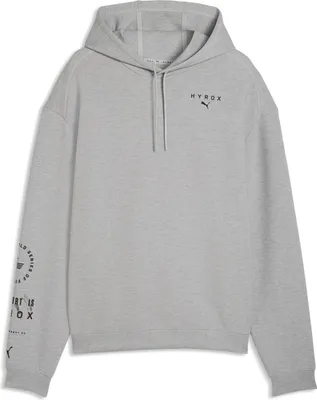 Produktbild von Puma M PUMA X HYROX CLOUDSPUN HOODIE - Light Gray Heather, Größe:XL