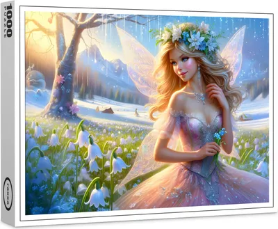 Produktbild von raxxa Premium-Puzzle "Evandra", 1000 Teile