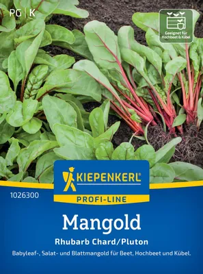Produktbild von Kiepenkerl Mangoldsamen Pluton Beta vulgaris vulgaris flavescens 2-3 lfd. Meter
