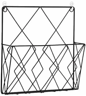 Produktbild von Famanu Zeitschriftenregal - Wandmontage - Schwarz
