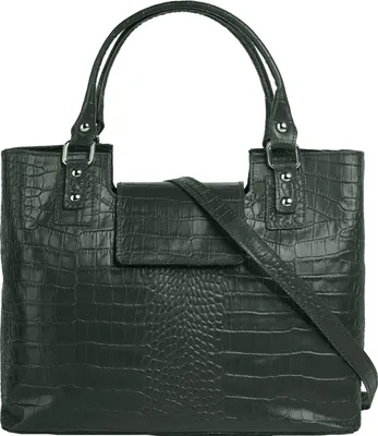 Produktbild von Cluty Handtasche Damen 021322 dunkelgrün