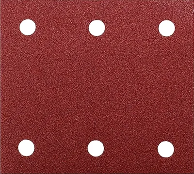 Immagine prodotto di Carta abrasiva Makita 114 x 102 mm, K240, 50 pezzi 114 x 102 mm - K240 - 50 pezzi - 6 fori