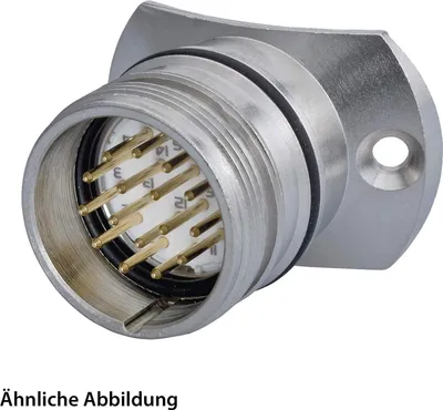 Productafbeelding van HUMMEL SET, inclusief connectoren M23, signaalapparaatconnector, radius 29mm, recht, aantal polen 17, pin met