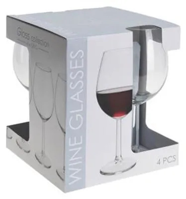 Produktbild von Weinglaser - 4x Stuck - 580ml - Glas - transparent - Rotweinglaser