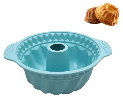 Produktbild von Doppelohr-Silikon-Mousse-Kuchenform, hochtemperaturbeständige Pfanne, DIY-Backwerkzeug