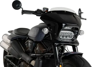 Produktbild von PUIG 21325W Fury  passend fuer HARLEY DAVIDSON SPORTSTER S RH1250S Transparent