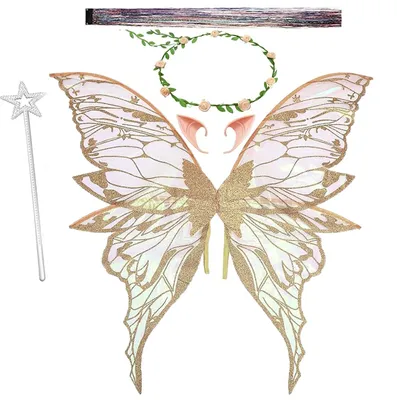 Immagine prodotto di Solidchoice - Set di ali decorative per cosplay, adatte a bambini e adulti
