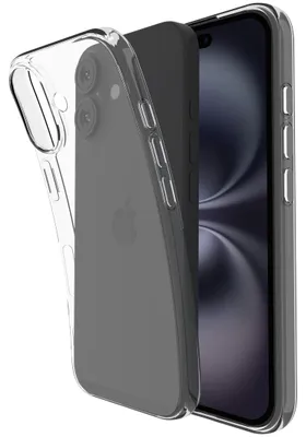 Produktbild von Just in Case 8332745, Cover, Apple, iPhone 16 Plus, 17 cm (6.7"), Transparent
