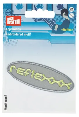 Produktbild von Applikation reflex, selbstklebend und aufbügelbar
