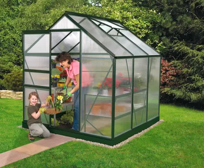 Produktbild von Vitavia Gewächshaus Venus 3800 HKP 4mm, grün, 261064