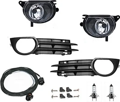 Produktbild von Nebelscheinwerfer Nachrüstung NSW Set Komplettset Kabel passend für AUDI A3 8P