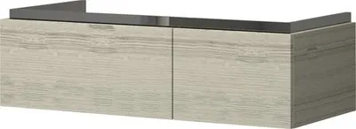 Produktbild von Baden Haus Waschtischunterschrank Avril BxHxT 100 x 30 x 45 cm Frontfarbe eiche hell holzdekor