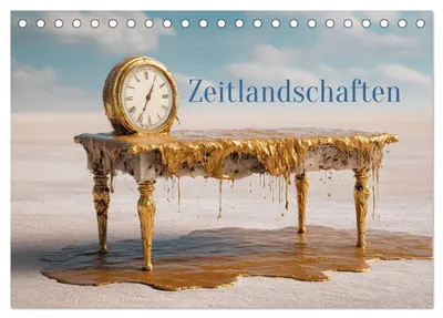 Produktbild von Zeitlandschaften (Tischkalender 2027 DIN A5 quer), CALVENDO Monatskalender