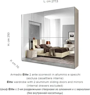 Produktbild von Kleiderschrank Schwebetüren Schränke Holz Schrank Schlafzimmer Garderobe Möbel