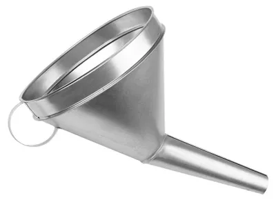 Immagine prodotto di Imbuto metallico angolato per carburanti e liquidi, 240 mm Carmotion