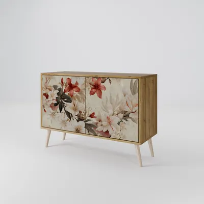 Immagine prodotto di Cassettiera Spacerebels a 2 ante - credenza cassettiera - credenza alta - mobile guardaroba - soggiorno camera da letto - 57,5×111×42 (HxLxP)