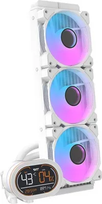 Produktbild von darkFlash DH360D, All-in-One-Flüssigkeitskühler, 12 cm, Weiß