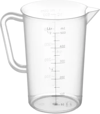 Obrázek produktu pro HENDI Messbecher, Polyproylen, 0,5L, ⌀90x(H)140mm
