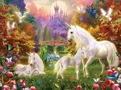 Immagine prodotto di SunsOut Puzzle Castello degli Unicorni - 1000 pezzi - Jan Patrik Krasny
