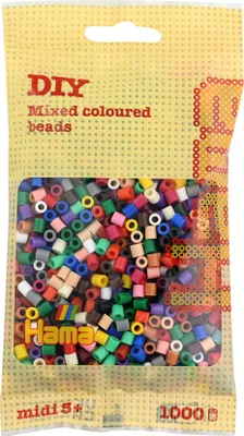 Immagine prodotto di Hama Bgelperlen midi "mix di colori solidi", in borsa