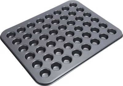 Obrázok produktu pre 48Cup NonStick Mini Round Cupcake Pan Tray Plech na pečenie  Príslušenstvo na varenie