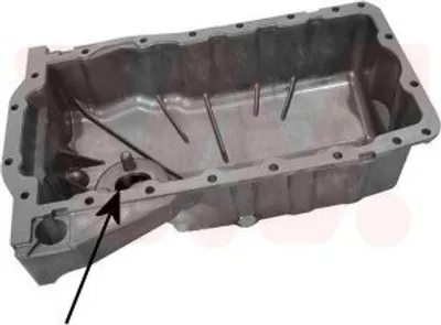 Produktbild von VAN WEZEL 5888075 Ölwanne Motorölwanne für VW Golf IV Schrägheck (1J1) Golf IV Variant (1J5) für AUDI A3 Schrägheck (8L1) für SKODA Octavia I Combi