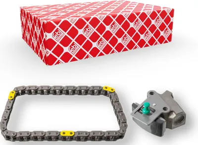 Produktbild von FEBI BILSTEIN 107267 Steuerkettensatz Steuerkette für NISSAN NP300 Navara Pritsche / Fahrgestell (D40) NAVARA (D22) NP300 Pickup (D22) Caravan Bus