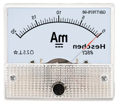 Productafbeelding van Rechthoekige paneel gemonteerde ampèremeter tester voor DC 0-20mA