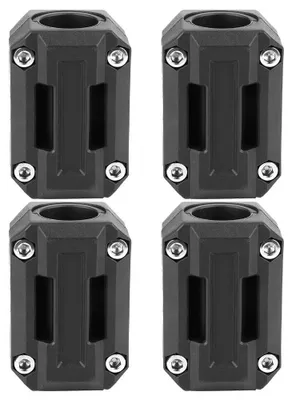 Imagen del producto de TRANKIELO® - Protector de parachoques para motocicletas - 2 pares de bloques anticolisión, color , fabricados en nylon