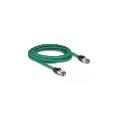 Produktbild von DeLOCK RJ45 Kabel PROFINET SF/UTP 3 m, 3 m, Cat5e, SF/UTP (S-FTP), RJ-45, RJ-45, Grün