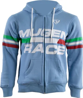Image de MUGENRACE Bigger Zip Hoodie, bleu clair, M