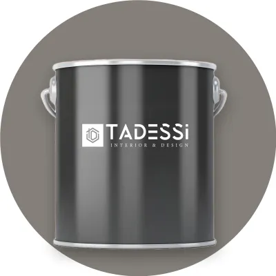 Produktbild von TADESSI Wandfarbe Grau - Sandstein - abwaschbare Innenfarbe matt - Dispersionsfarbe - Geruchsarm und Lösemittelfrei - 1 Liter Gebinde
