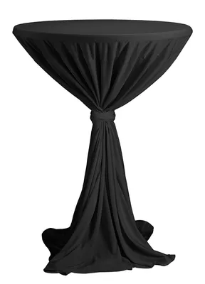 Produktbild von Stehtischhusse 80-90 cm schwarz