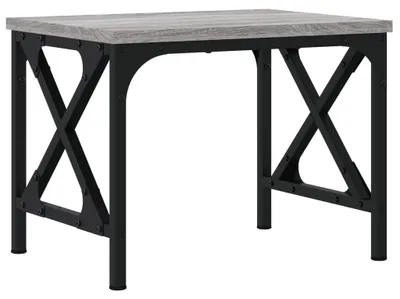 Obrázek produktu pro vidaXL Stojan na tiskárnu Grey Sonoma 40x30x31 cm Dřevěný materiál