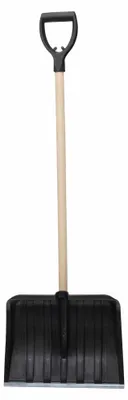 Immagine prodotto di Pala da neve 121x40x32cm in plastica e legno