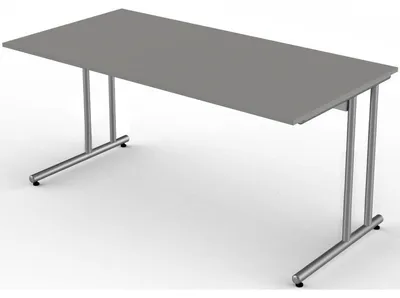 Produktbild von Schreibtisch start up BxT 160x80cm grafit