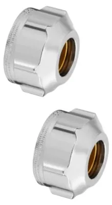 Produktbild von Oventrop Ofix CEP Klemmringverschraubung 1016844 16mm, 2-fach, für G 3/4 AG, ÜM vernickelt