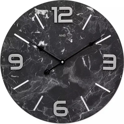 Image de AMS - 9707 - Horloge murale - Quartz - 40cm