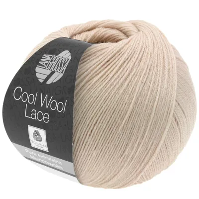 Produktbild von Lana Grossa Cool Wool Lace 013 Grege