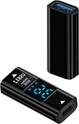Image de Adaptateur USB-C vers USB-A - Chargeur rapide 10 Gbps et 36 W - Prise en charge de la recharge et des écrans