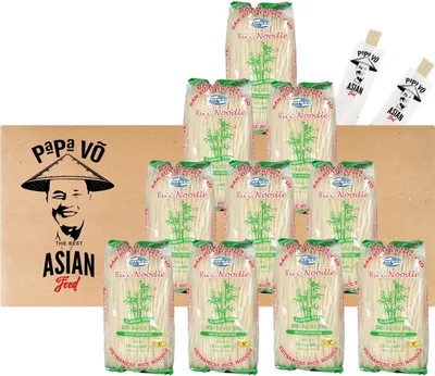 Produktbild von Tufoco Reisbandnudeln Banh Pho M 10x400g