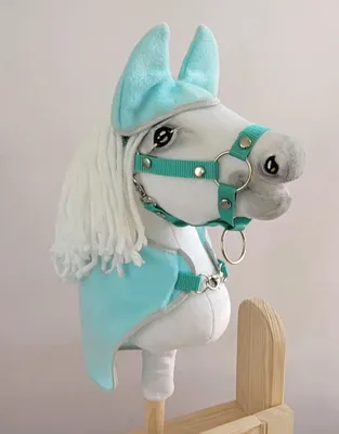 Obrázok produktu pre Súprava Hobby Horse A4: koberček + chrániče sluchu - svetlá mentolová